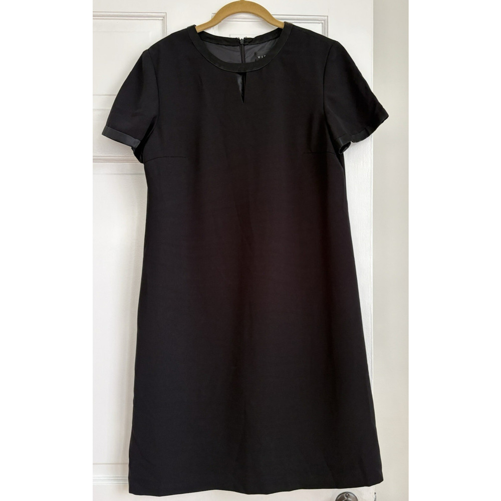 VTG Virgo Dress LBD 90's Y2K Minimalist Chic Classic Sheath Workwear Office| 10